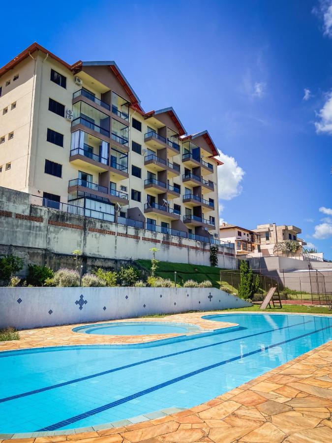 Lindo Apto Com Lazer Completo Em Aguas De Lindoia Apartment ภายนอก รูปภาพ